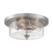 Nuvo Fixture, Flush, 3-Light, Incandescent, 60W, 120V, A19, Medium Base, Length: 15.00 60/7191 - alternate 2